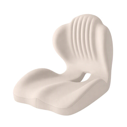 🪑✨ Ergonomisk sittdyna i memoryskum med ryggstöd – bekväm och stödjande för hemmet, kontoret och bilen 💺🛡️