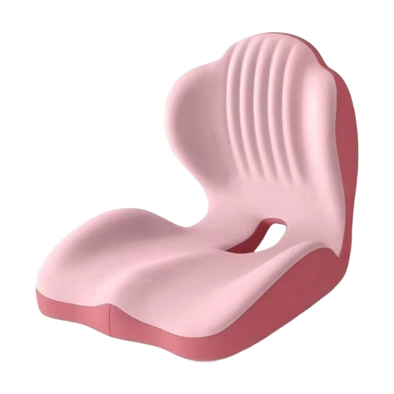 🪑✨ Ergonomisk sittdyna i memoryskum med ryggstöd – bekväm och stödjande för hemmet, kontoret och bilen 💺🛡️