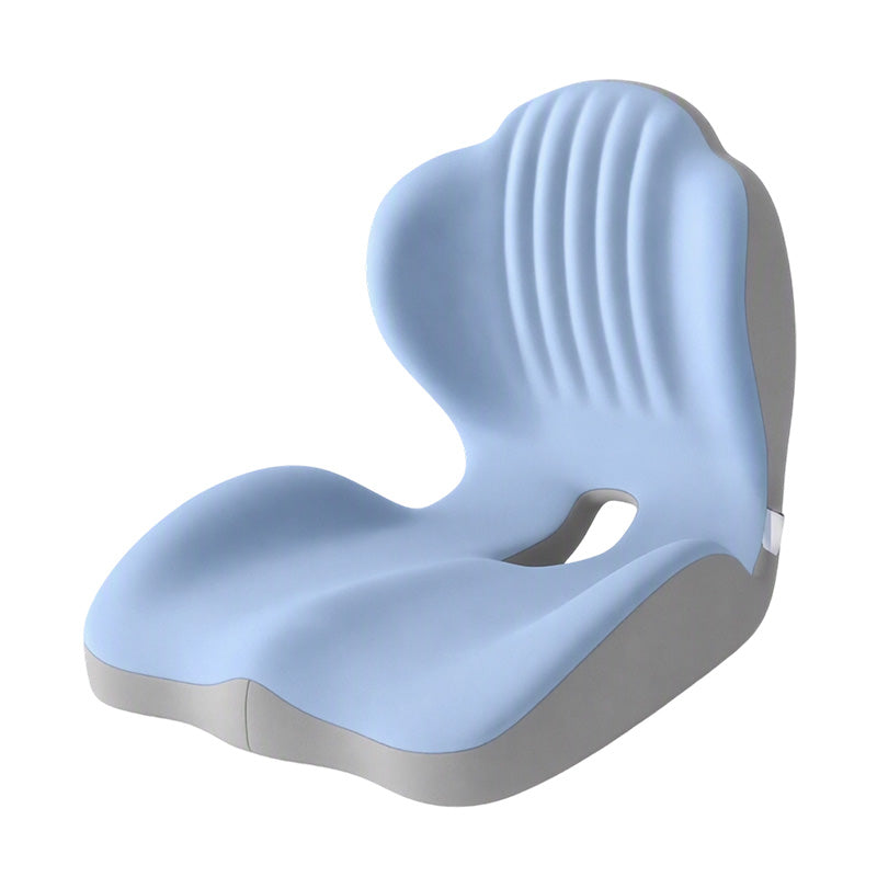 🪑✨ Ergonomisk sittdyna i memoryskum med ryggstöd – bekväm och stödjande för hemmet, kontoret och bilen 💺🛡️