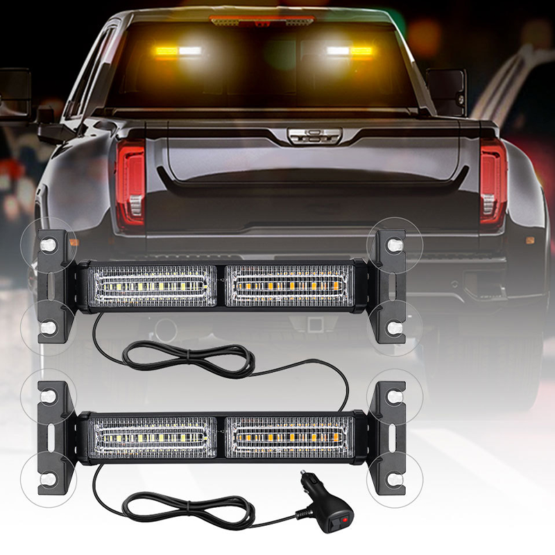 🚗 LED-strobestång med hög synlighet – Syns tydligt i alla väder!