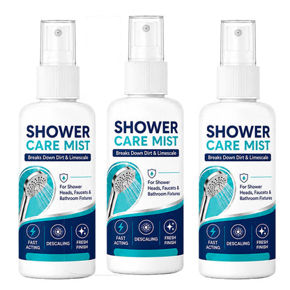 🧼 50% RABATT NU! Snabbverkande kalkborttagningsspray för duschen – löser upp kalk, återställer glans & förbättrar vattenflödet – perfekt för badrummet 🚿✨