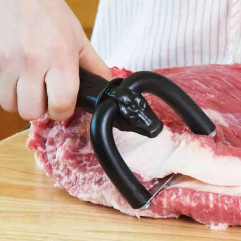 🥩 Trimma fett snabbare och jämnare – handhållen fetttrimningsapparat för nötkött och fläsk