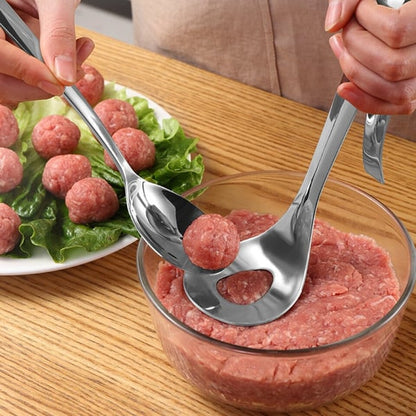 📢🍖 Köttbulleformare i rostfritt stål – forma perfekta köttbullar snabbt och enkelt ⏰✨