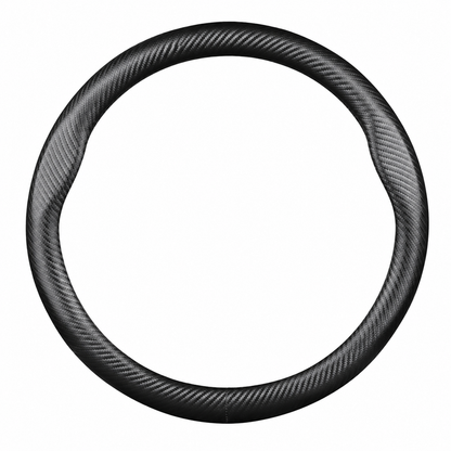 🚗✨ Universellt rattöverdrag i kolfiber – stilrent, bekvämt och greppvänligt 🖤