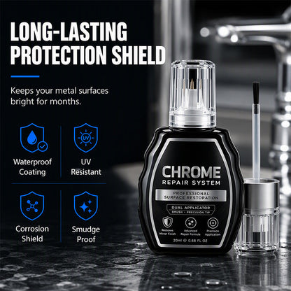 ✨ 50% RABATT NU! 🚗 Kromreparationspenna – återställer glans, döljer repor & skyddar mot korrosion – perfekt för bil, badrum och rostfritt stål 🔧✨