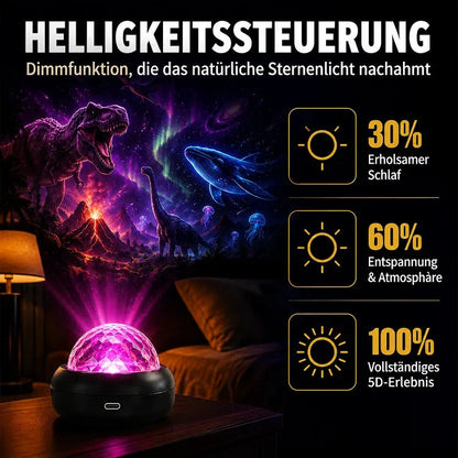 🌌🦖 Dinosaurieprojektorlampa – förvandla barnrummet till en magisk förhistorisk undervattensvärld ✨