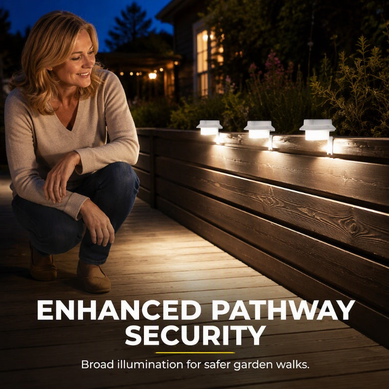 ☀️💡 Solcellsdriven LED-vägglampa för takränna – dekorativ utomhusbelysning för en mysigare uteplats 🏡✨