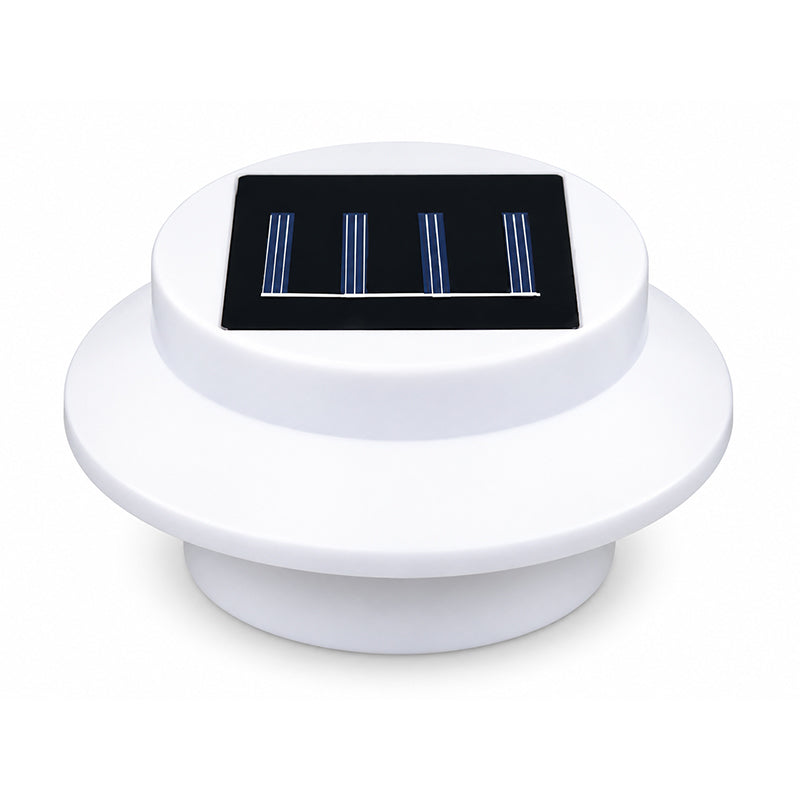 🌙☀️ Solcellsdriven utomhuslampa med 3 LED – vattentät, kabelfri och enkel att installera ✨