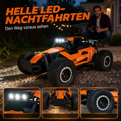 🏎️🔥 Höghastighets RC-bil med fyrhjulsdrift – kraftfull terrängkörning för spännande äventyr 🚙✨