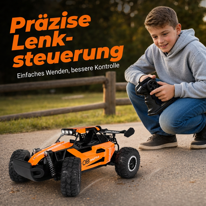 🏎️🔥 Höghastighets RC-bil med fyrhjulsdrift – kraftfull terrängkörning för spännande äventyr 🚙✨