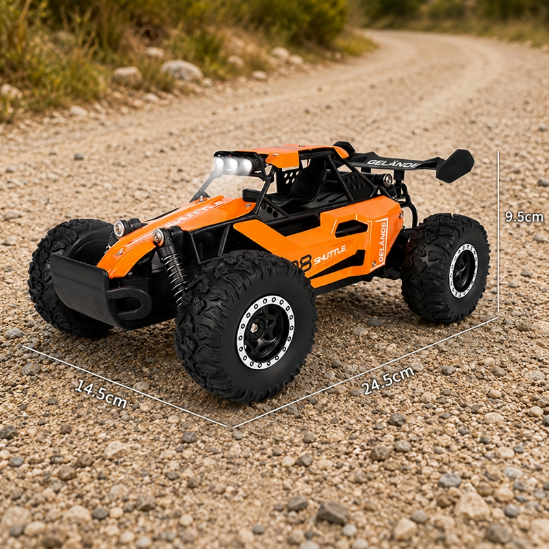 🏎️🔥 Höghastighets RC-bil med fyrhjulsdrift – kraftfull terrängkörning för spännande äventyr 🚙✨