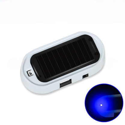 🚗☀️ Kompakt solcellsdriven LED-blinklampa med stöldskydd – smart säkerhet & tydlig synlighet 🚨