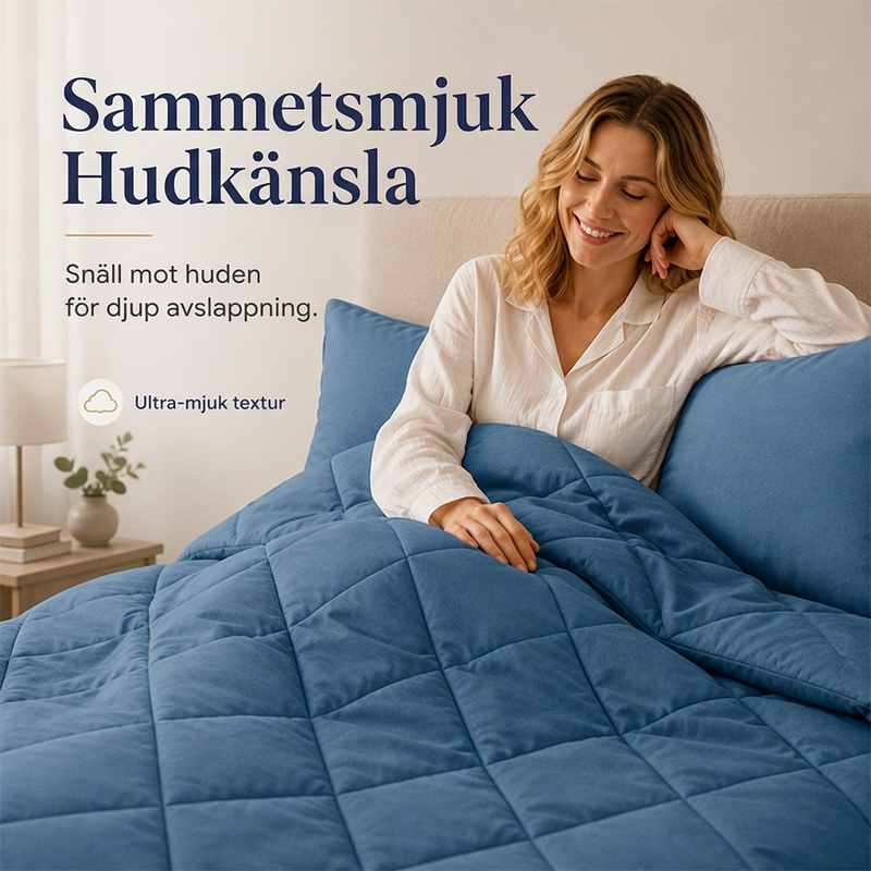 🛏️✨ 3-delat vadderat täckset med örngott – molnlik komfort, diamantkvistring och fukttålig mikrofiber 💤
