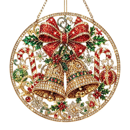 🎄✨ DIY-kit med pärlkonst för juldekorationer – diamant- och pärlkonst med glittrande ljusreflektioner 💎