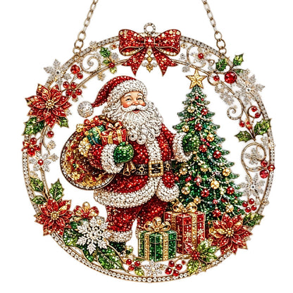 🎄✨ DIY-kit med pärlkonst för juldekorationer – diamant- och pärlkonst med glittrande ljusreflektioner 💎