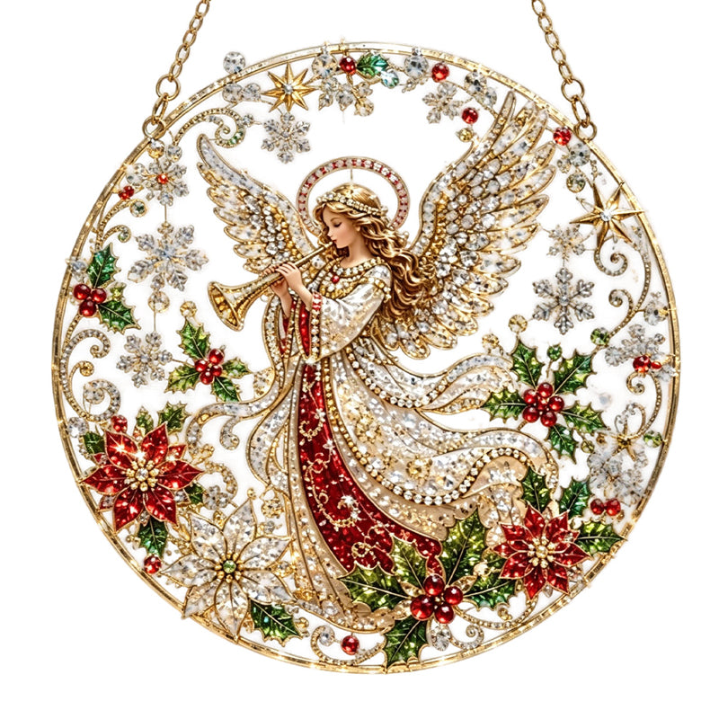 🎄✨ DIY-kit med pärlkonst för juldekorationer – diamant- och pärlkonst med glittrande ljusreflektioner 💎