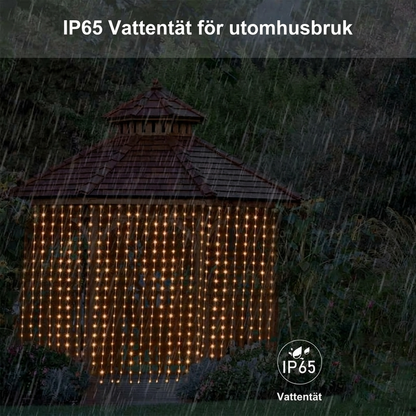 💡🌈 Vattentåliga LED-gardinljusslingor – appstyrning, musiksynk & anpassningsbara ljuseffekter för fest, trädgård och hem ✨🏠