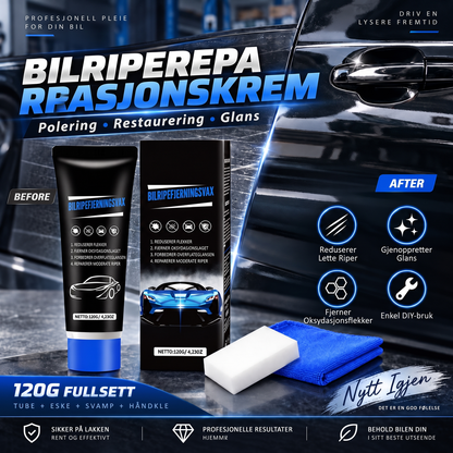 📢✨ Premium poleringsvax för borttagning av repor – hjälper till att fräscha upp bilens lack och återställa glansen 🚗💎