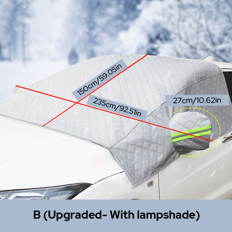 🚗❄️ Främre vindruteskydd för alla årstider – frostskydd, väderskydd & slitstark design för bilar, vans och SUV ☀️✨