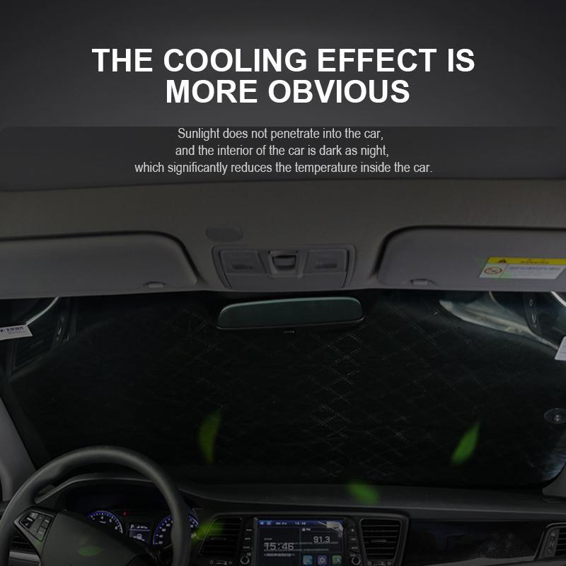 🚗❄️ Främre vindruteskydd för alla årstider – frostskydd, väderskydd & slitstark design för bil, van och SUV ☀️✨