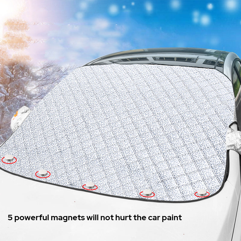 🚗❄️ Främre vindruteskydd för alla årstider – frostskydd, väderskydd & slitstark design för bilar, vans och SUV ☀️✨