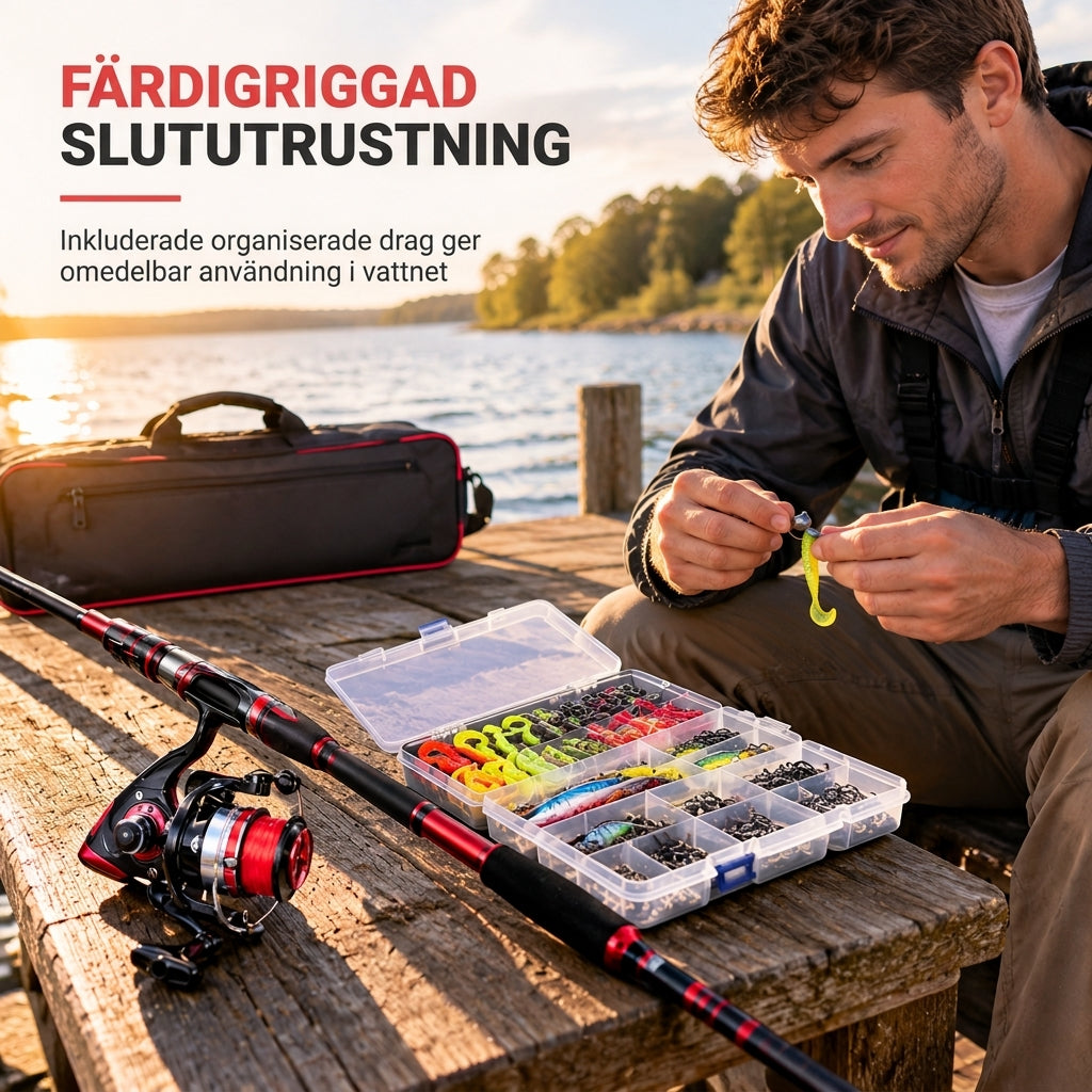 🎣TIDSBEGRÄNSAT ERBJUDANDE - 50% RABATT! 🌊4-delad havet fiskespö i glasfiber för långdistans casting