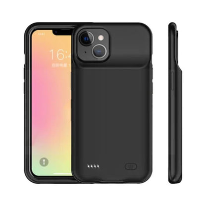 🔋 50% RABATT NU! Batterifodral för iPhone med LED-strömindikator – integrerad extraström, fyra LED-lampor & skyddande design – perfekt för daglig användning och resor ✨