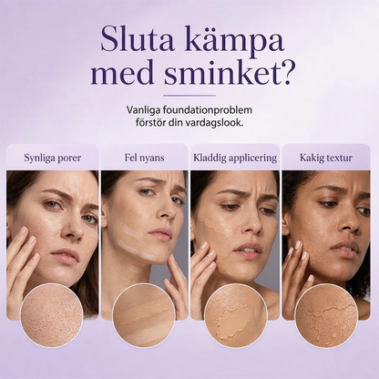 💄✨ 2-i-1-foundationstick med färganpassning – krämig formula som anpassar sig efter hudtonen för en jämn och naturlig makeup 💖🌸